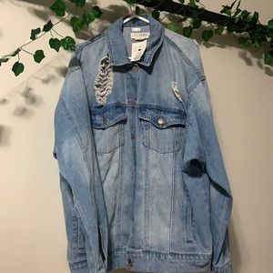 This Jean jacket is brand new, never worn.
